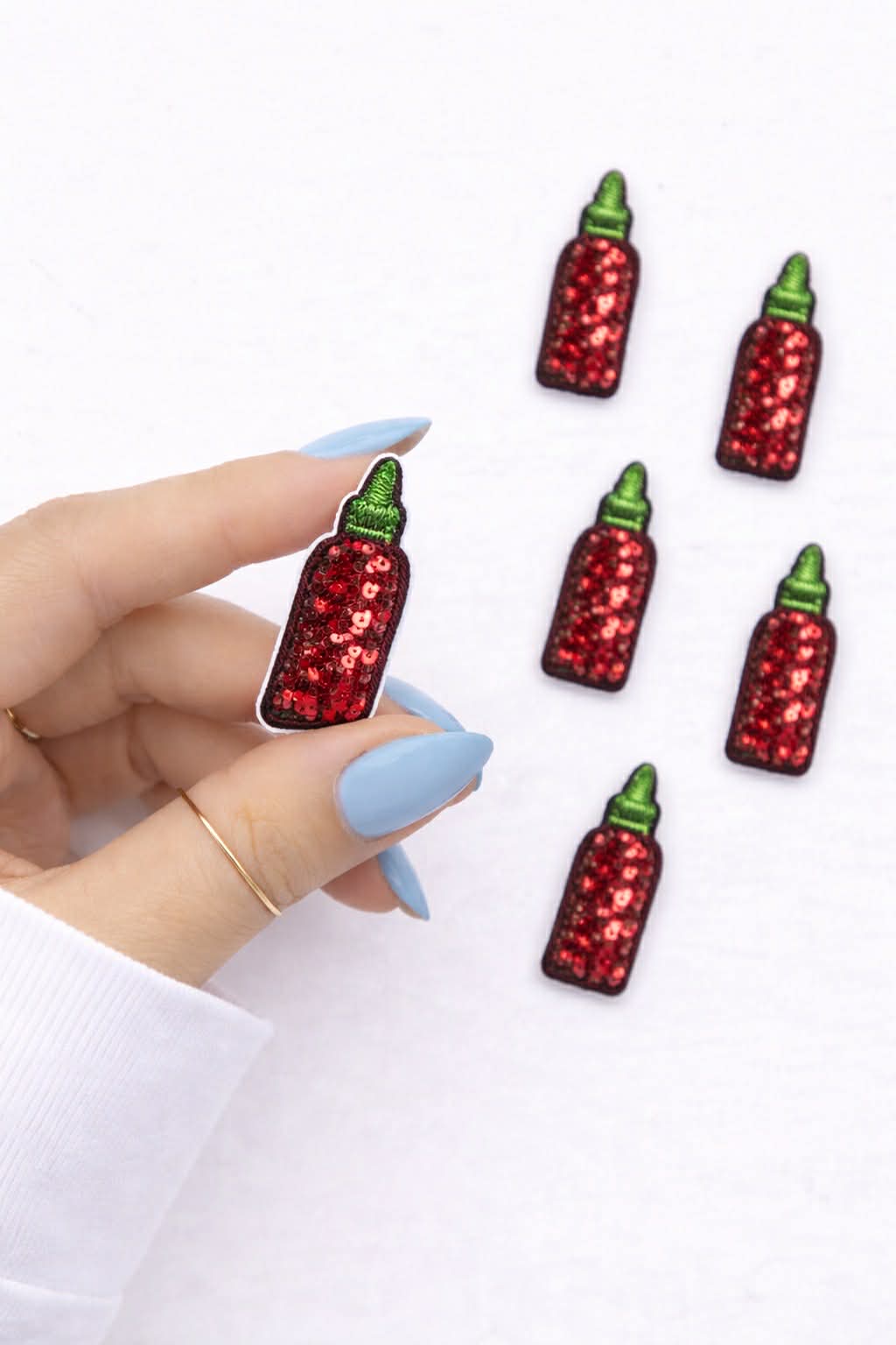 Mini Sriratcha Sequin Patch