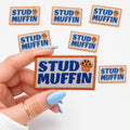 Stud Muffin Embroidered Dog Patch