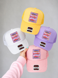 Colorful Sardines Fish Trio Summer Embroidery Patch Otto Trucker Hat