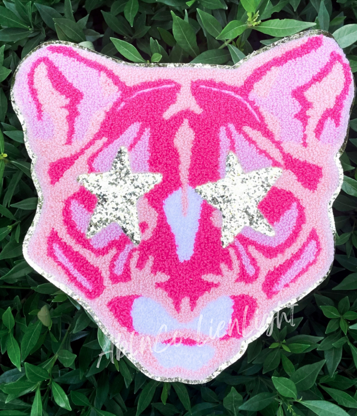 PREPPY PINK MASCOT™ Chenille Patch Only - DIY Craft