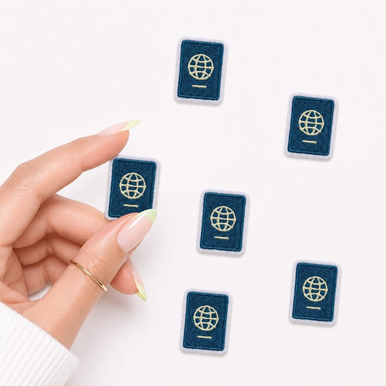 Mini Passport Embroidered Patch