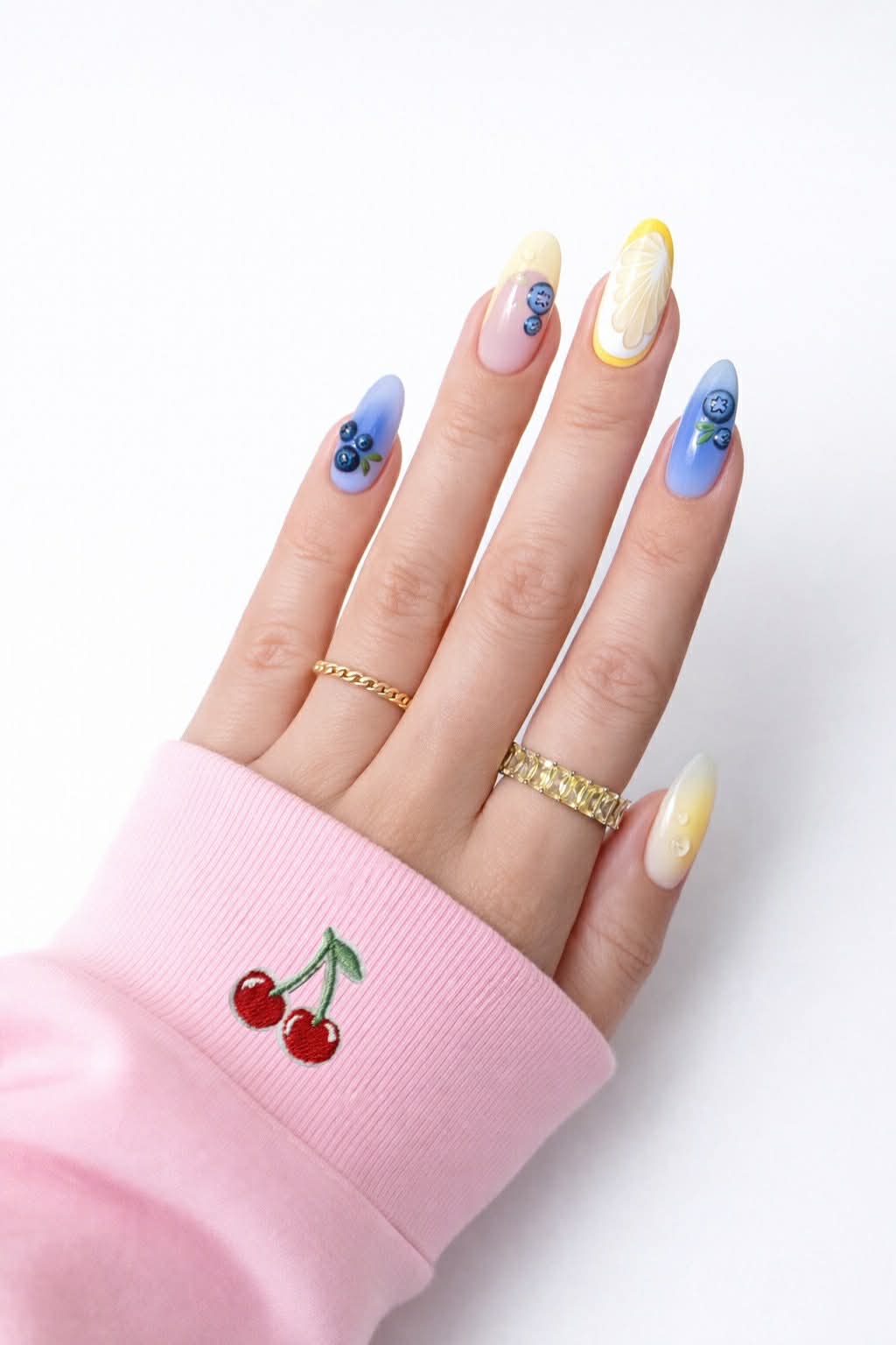 Mini Cherries Embroidered Patch