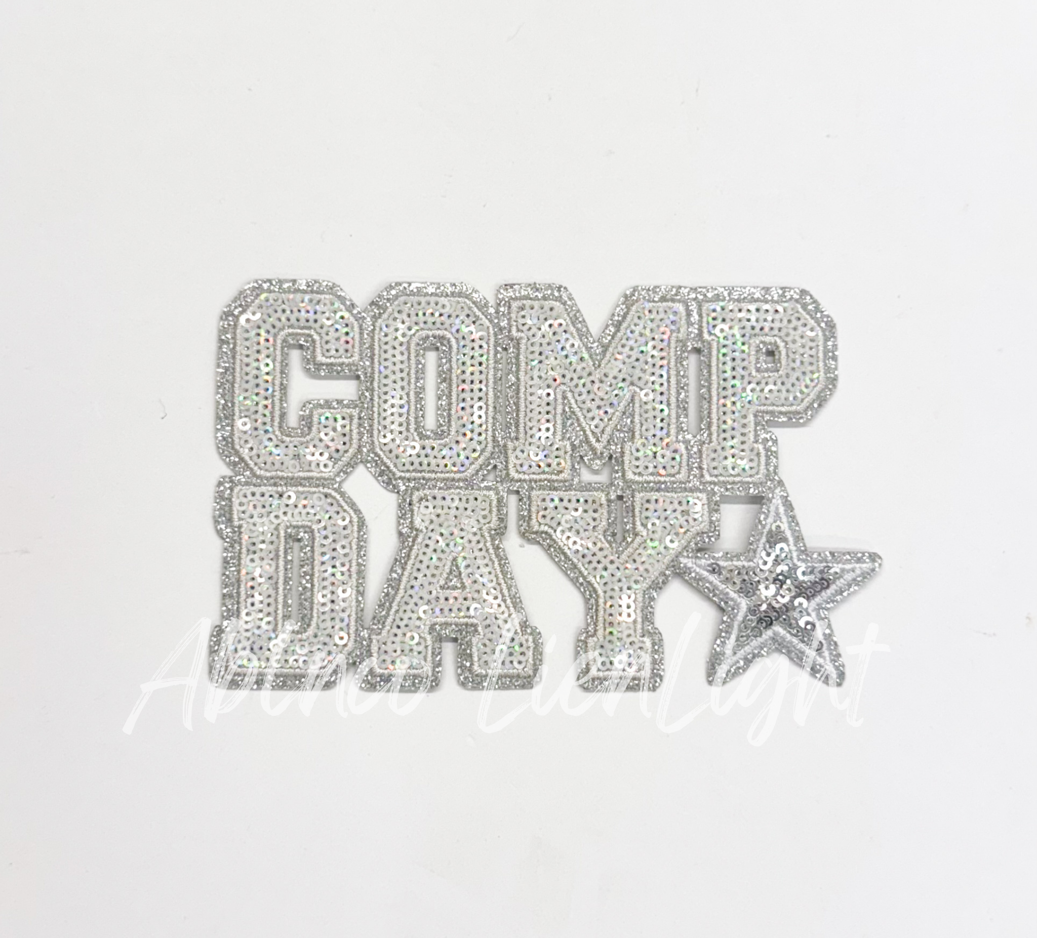 Comp Day Star Sequin Patch - Small
