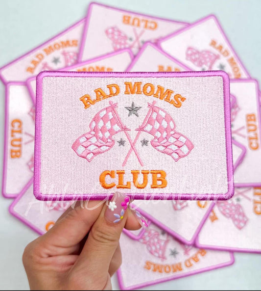 Rad Mom's Club Embroidery Patch