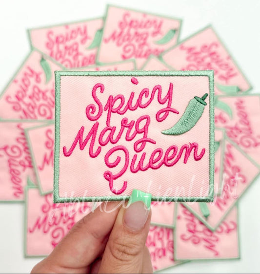 Spicy Marg Queen Embroidery Patch