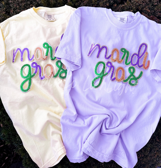 Mardi Gras Multi Color TShirt