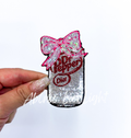 Small Diet Dr Pepper Sequins Patch