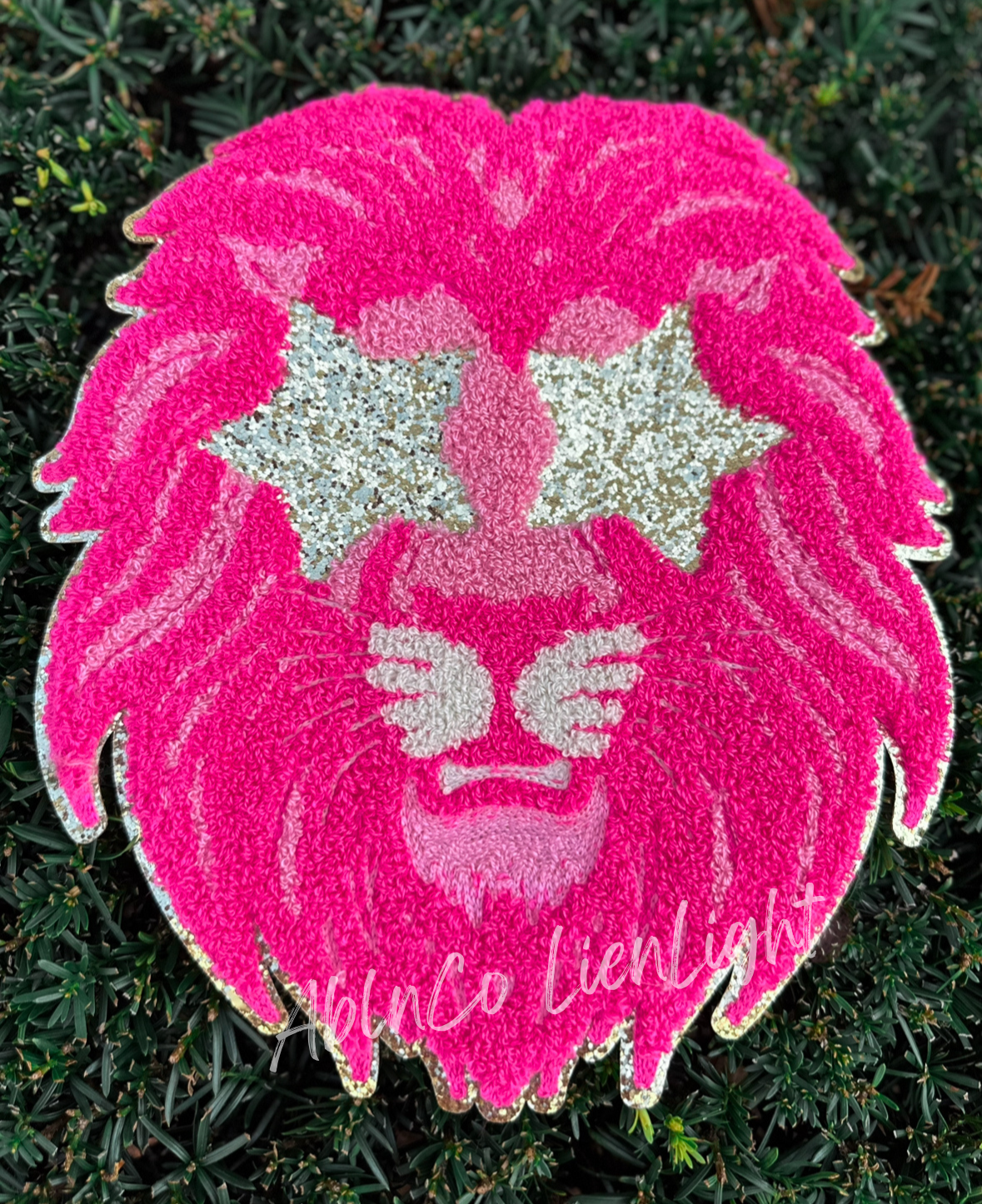 PREPPY PINK MASCOT™ Chenille Patch Only - DIY Craft