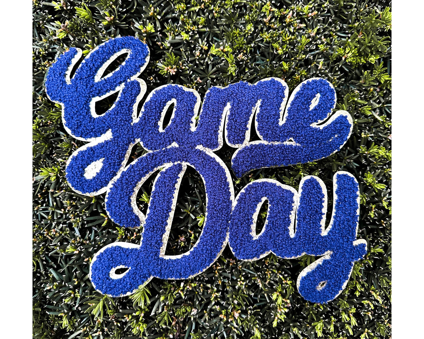 Game Day Chenille & Sequin Patch Sweatshirt