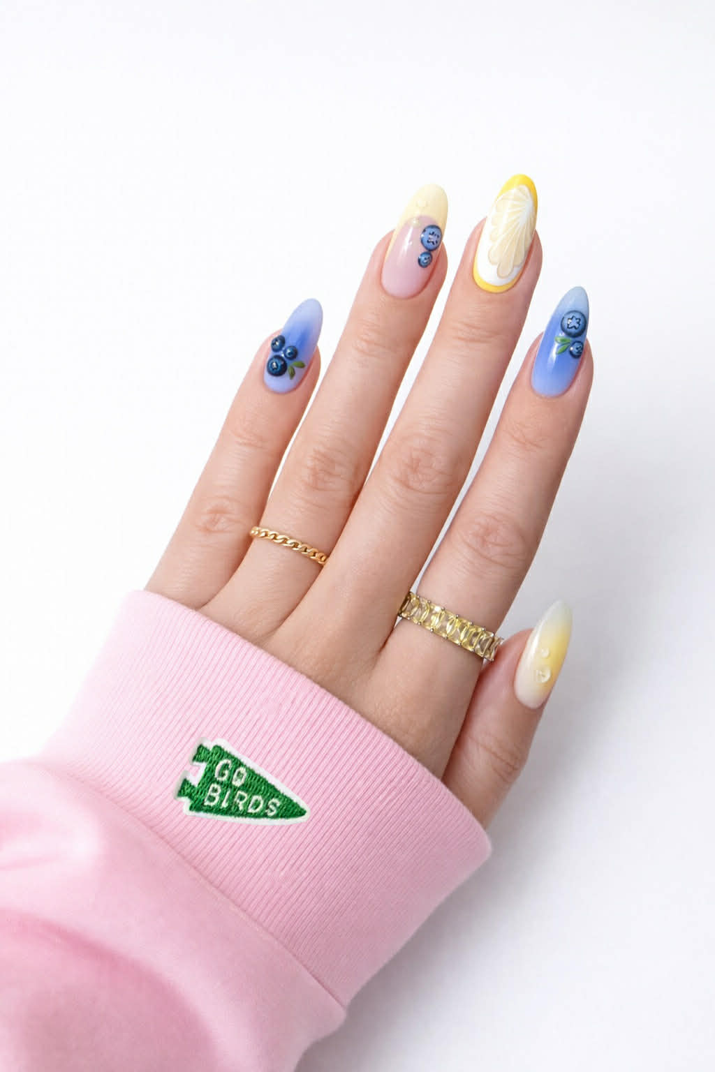 Mini Go Birds Pennant Embroidered Patch