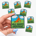 Hole Diggers Anonymous Embroidered Dog Patch