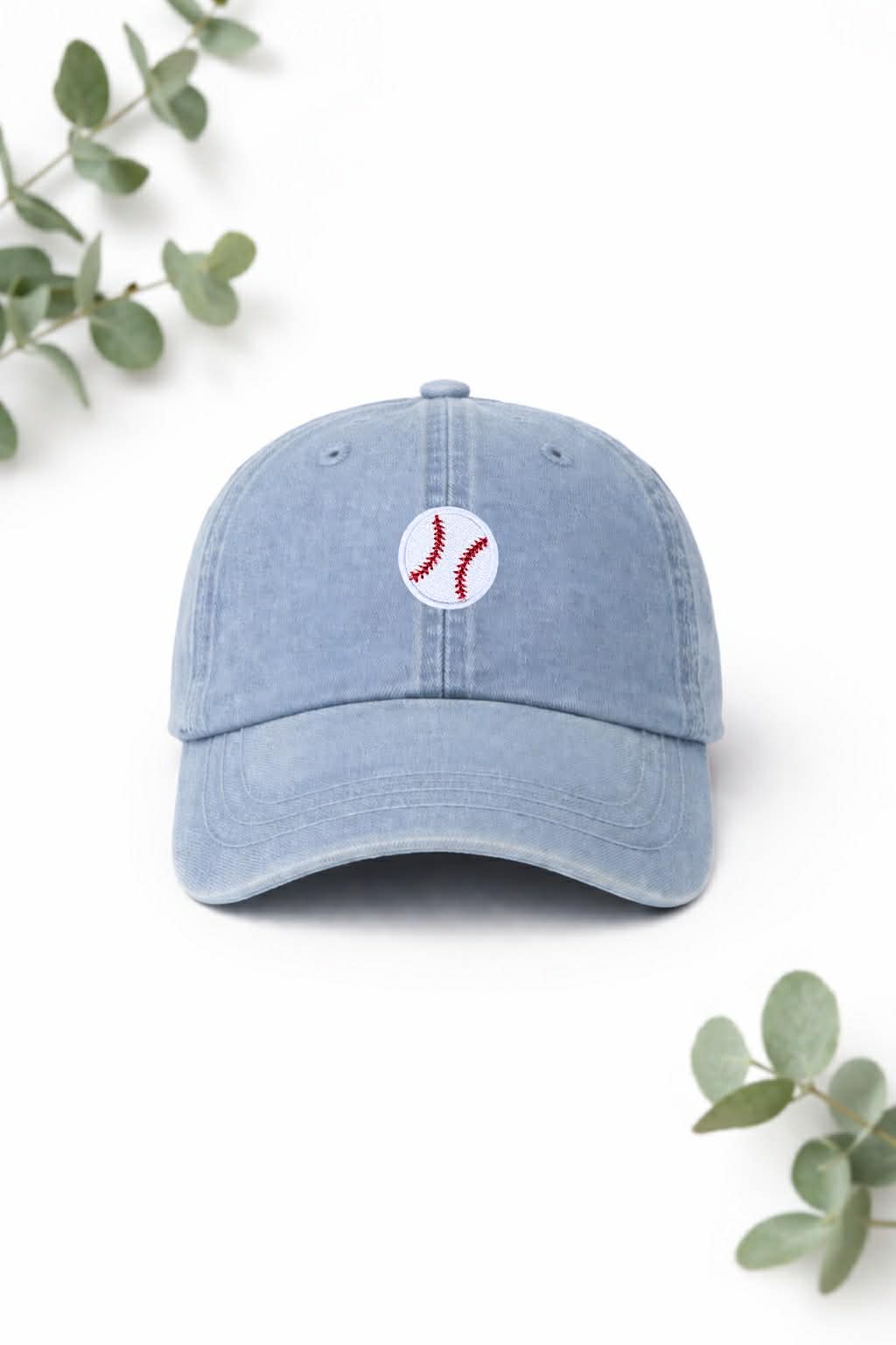 Mini Baseball Embroidered Patch