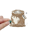 Flour Bag Baking Embroidery Patch