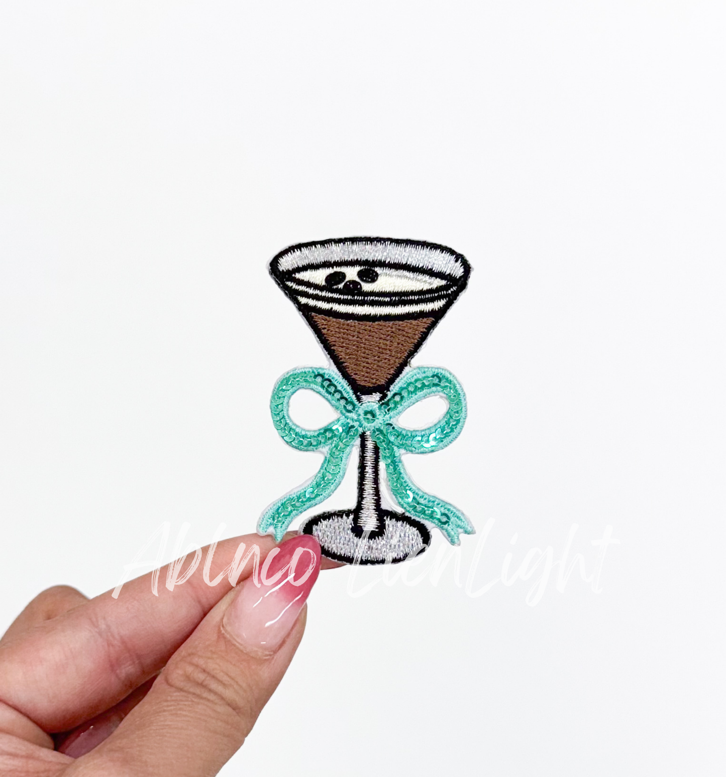 Espresso Martini Sequin Bow Camo Otto Hat