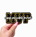 MVP Parent Football Sequin Patch - Small