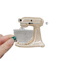 Mixer Baking Embroidery Patch