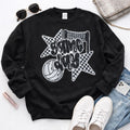 Volleyball Game Day Sequin Patch Shirt
