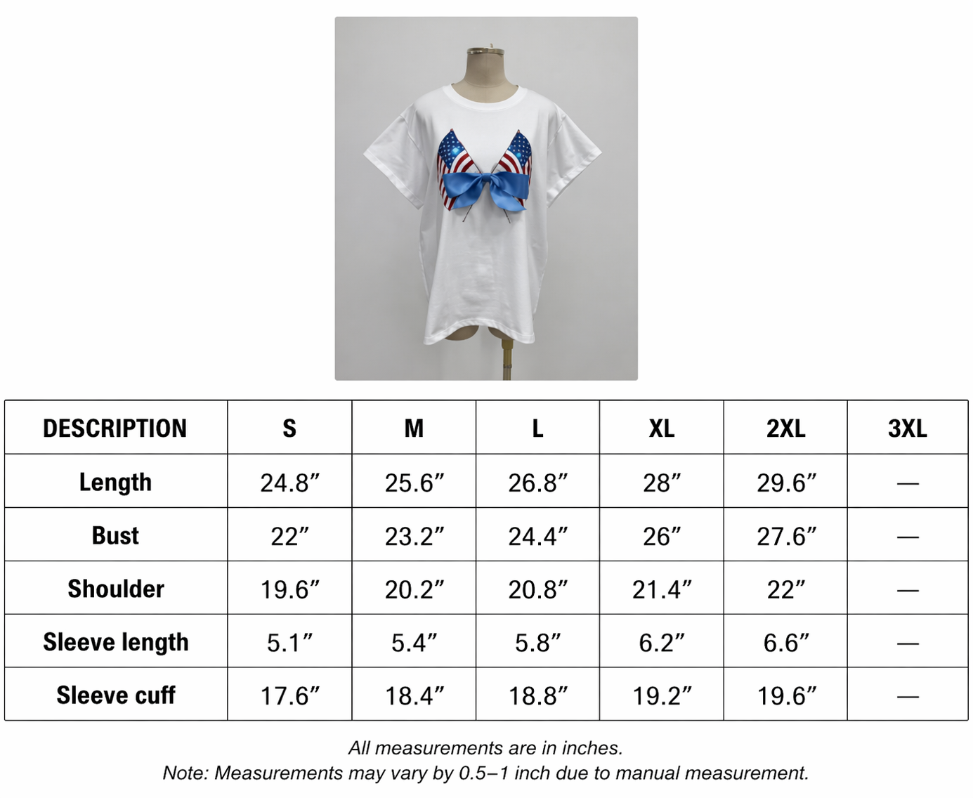 American Flag Bow 4th July Holiday 
Sequins Tshirt