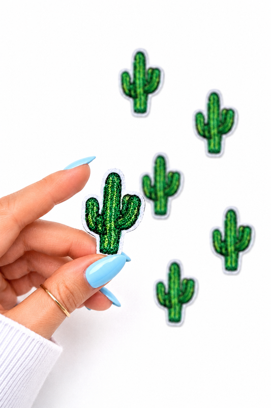 Mini Cactus Embroidered Patch