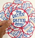 Baseball Hey Batter Batter Swing Embroidery Patch