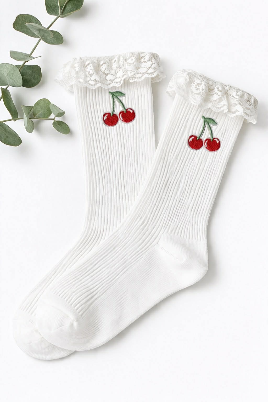 Mini Cherries Embroidered Patch