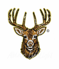 Deer Hunting Sequin Patch - Large