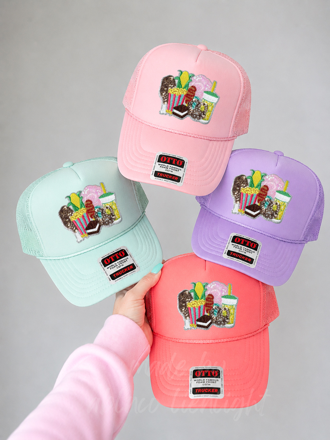 County Fair Foods Summer Patch Otto Trucker Hat