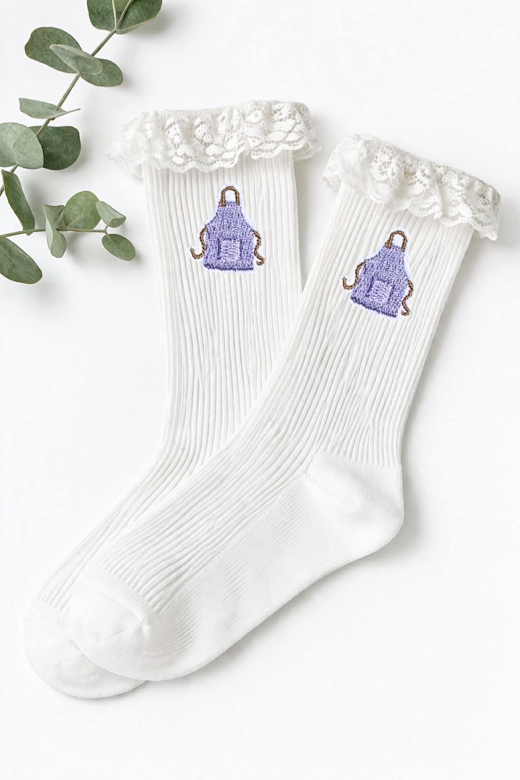 Mini Apron Embroidered Patch