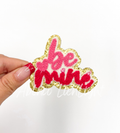 Chenille Be Mine Valentines Day Patch