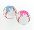 Baseball Drip Ball Sequin Patch - Large