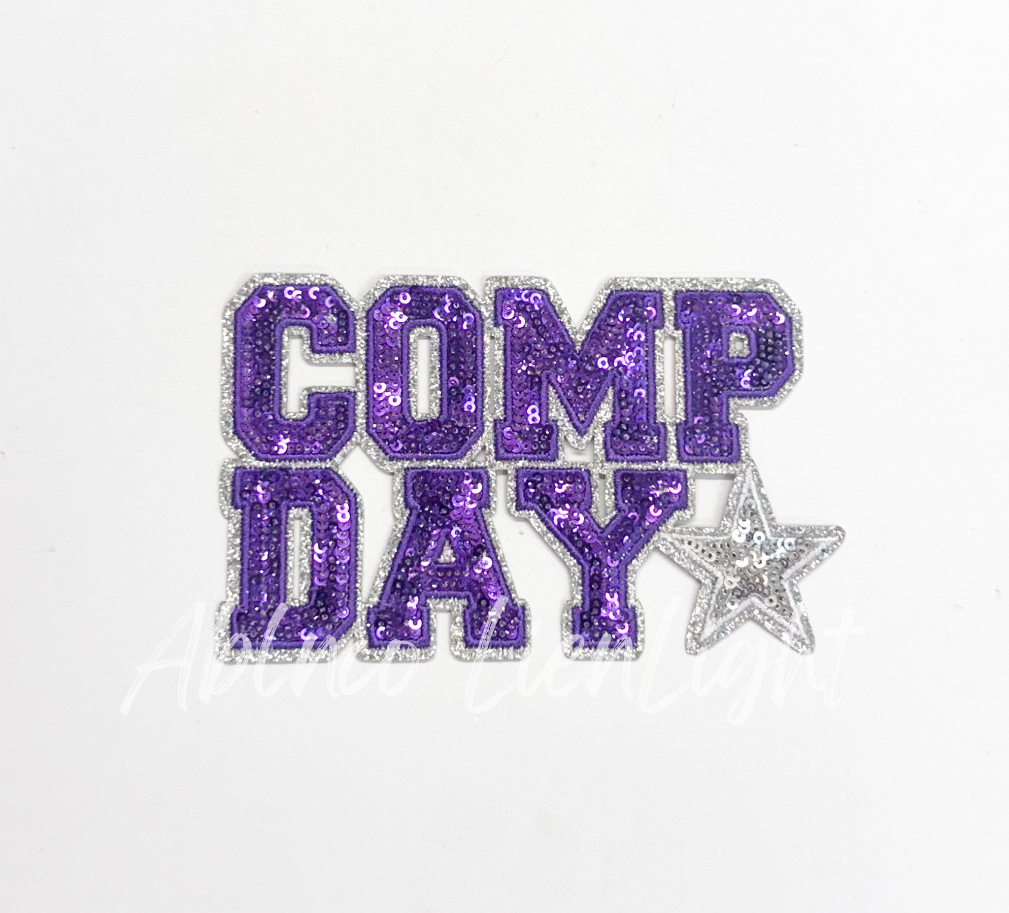 Comp Day Star Sequin Patch - Small