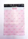 Pink Mini Bows Poly Mailers