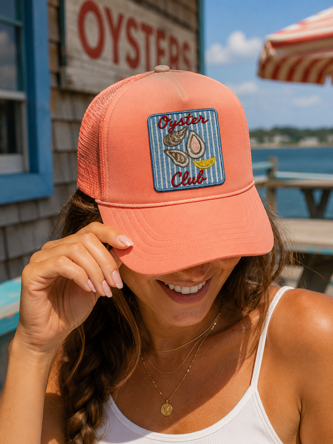 Oyster Club Summer Embroidery Patch