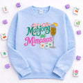 Mahjong & Mimosas Sequin Patch Sweatshirt