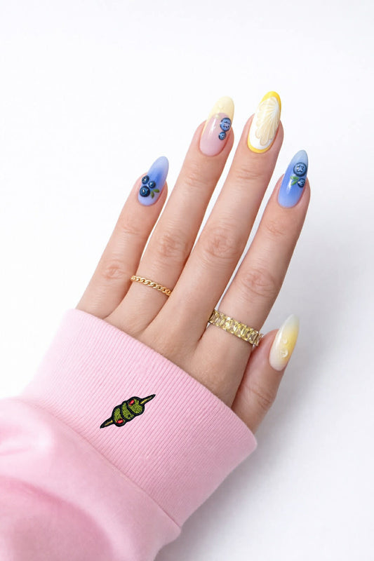 Mini Martini Olives Embroidered Patch