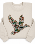 Camo Mallard Duck Hunting Sequin Patch Shirt