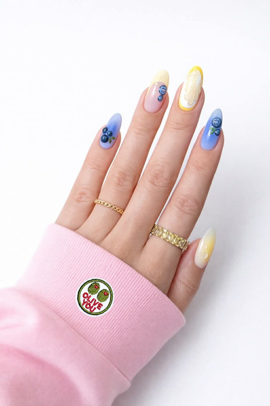 Mini Olive You Olives Embroidered Patch