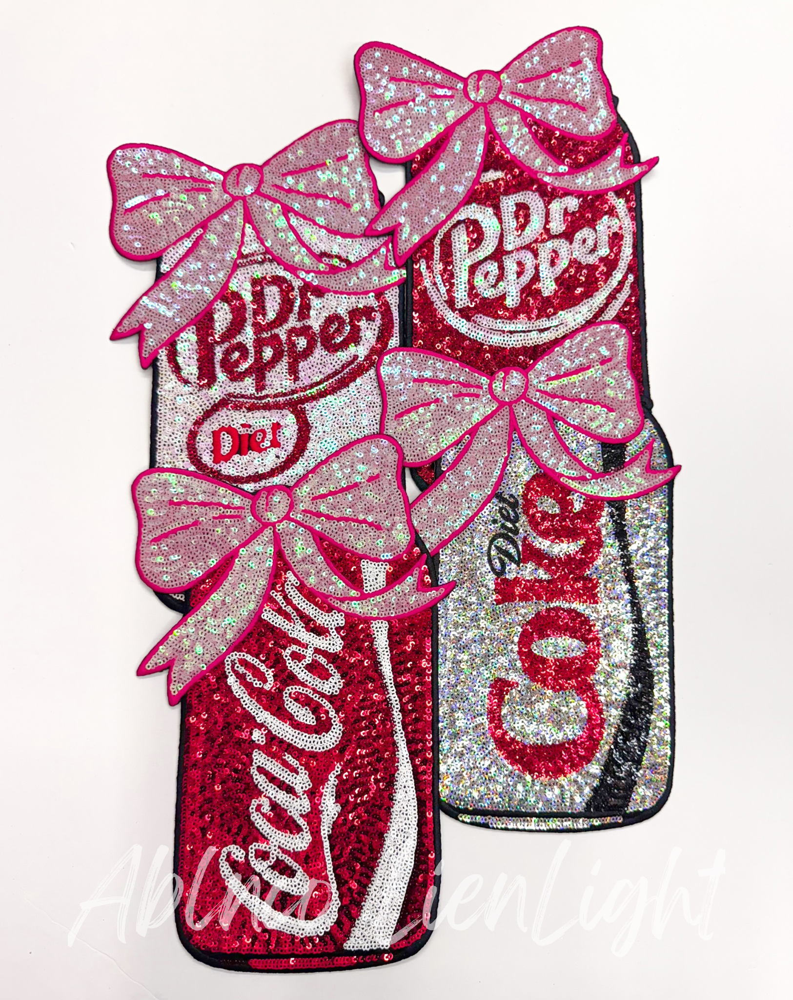 Diet Coke Sequins Patch - Large