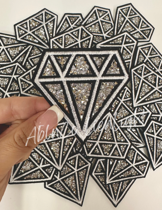 Rhinestone Diamond Embroidery Patch