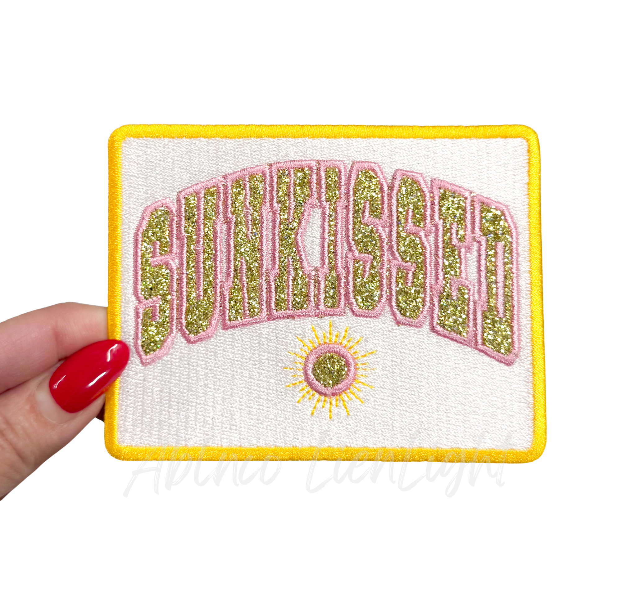 Sunkissed Embroidery Patch