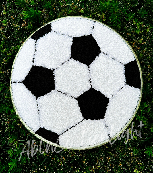 Big Soccer Chenille Patch