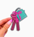Sweet Home House Keys Sequin Patch  - Small
