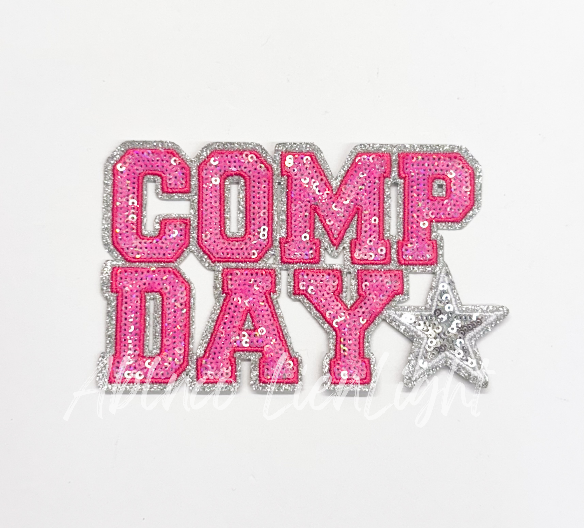 Comp Day Star Sequin Patch - Small