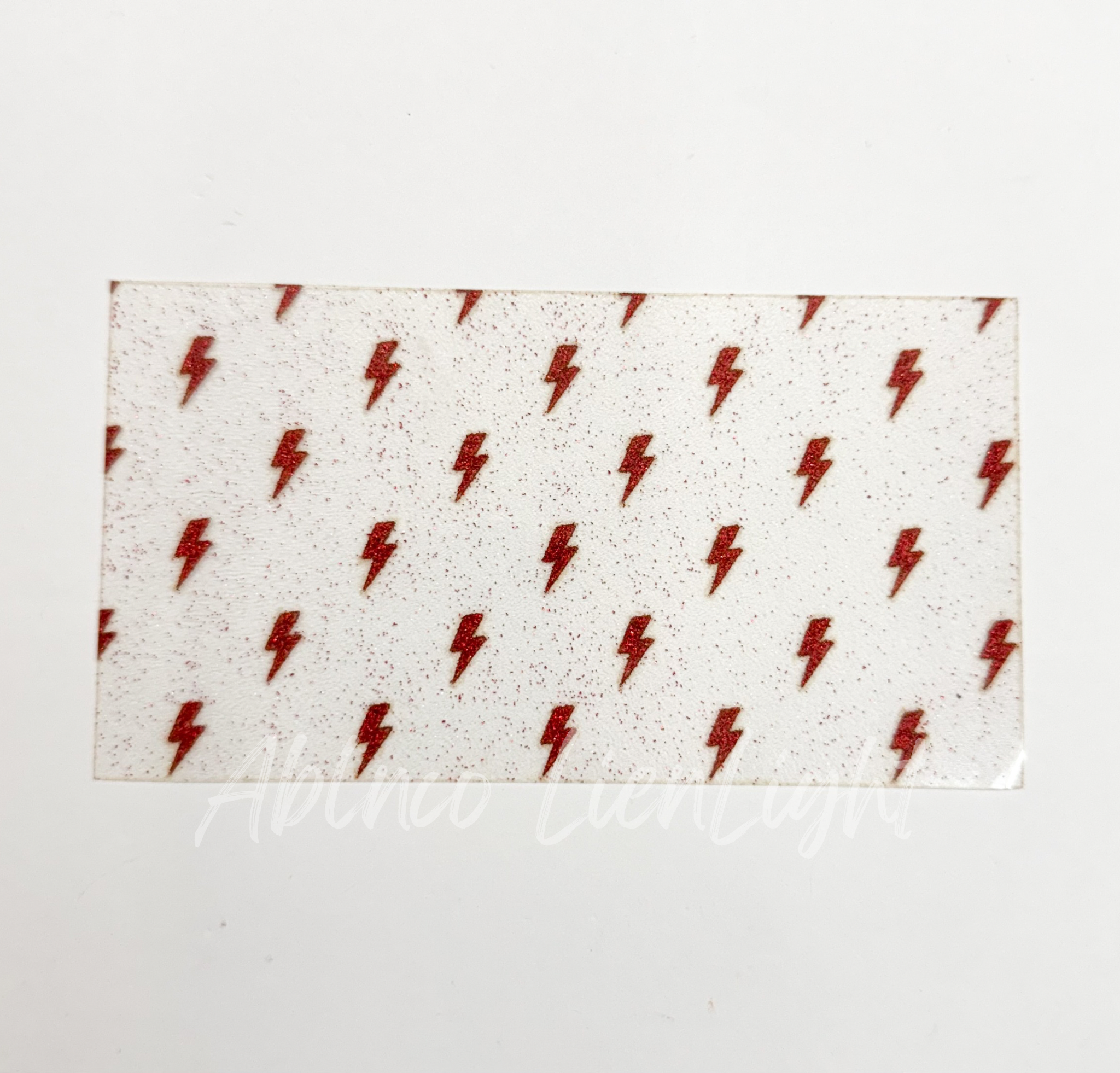 Lightning Bolts HTV Glitter Trucker Hat Background Transfer