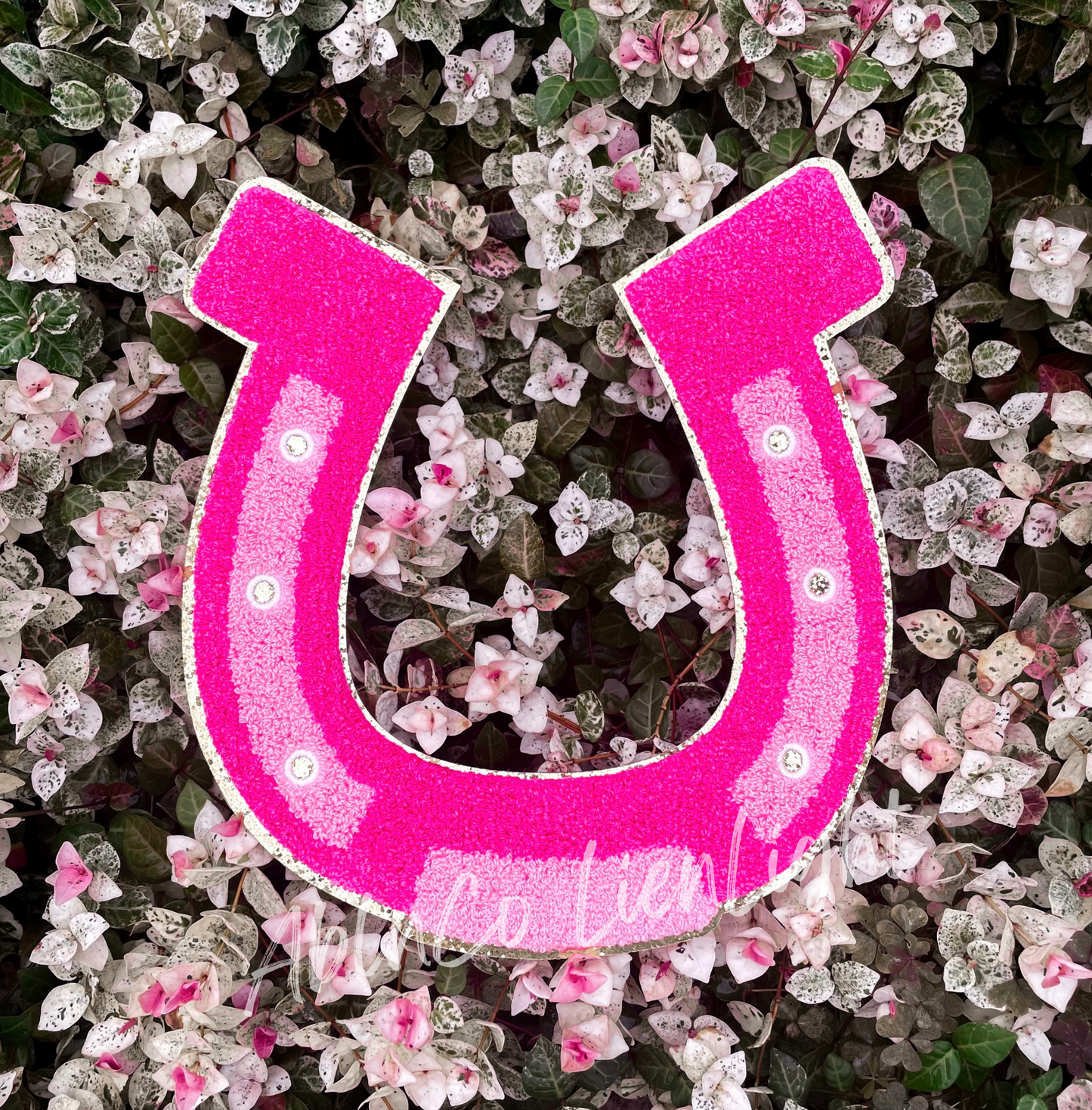 PREPPY PINK MASCOT™ Chenille Patch Only - DIY Craft