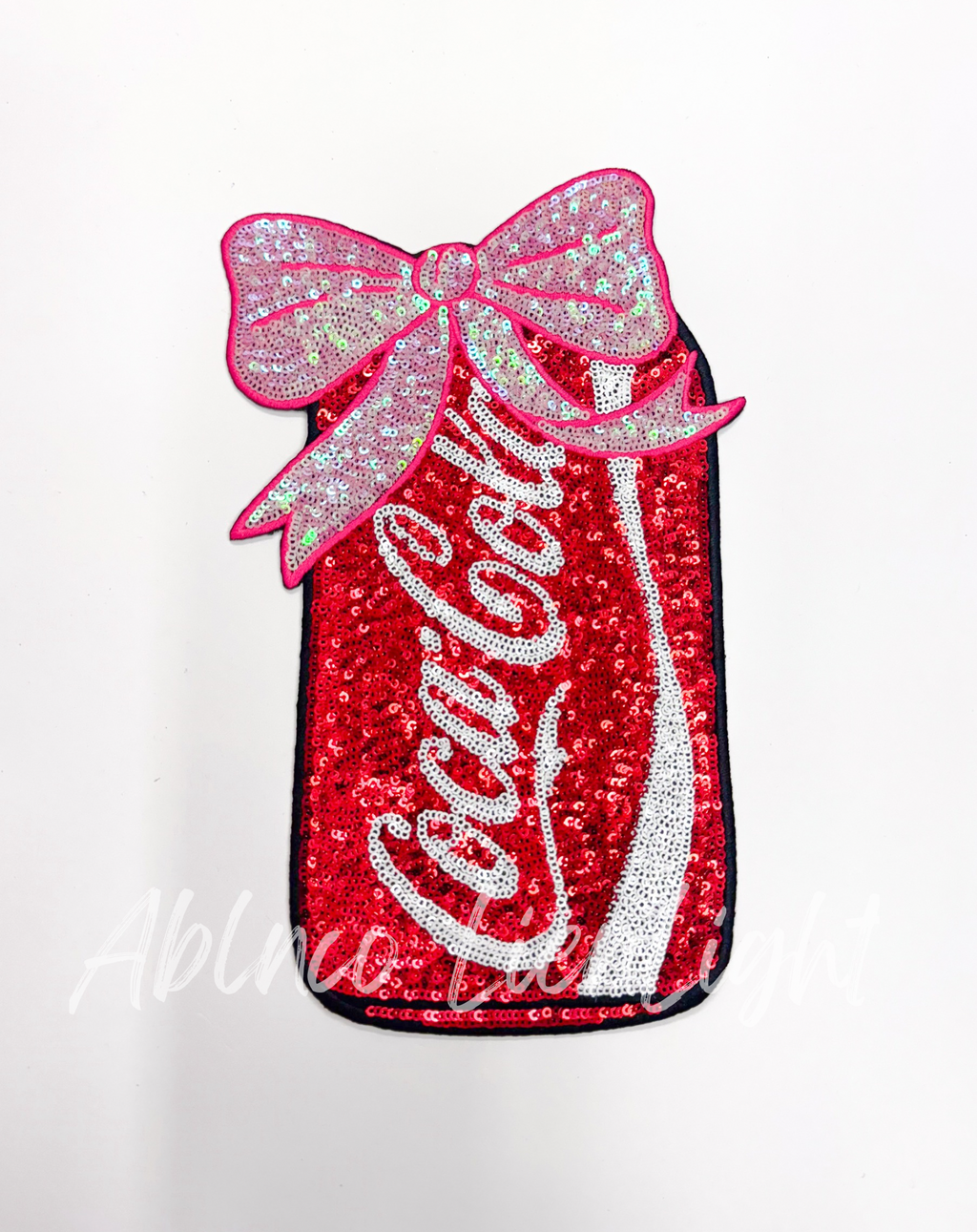 Coke Coca Cola Sequins Patch - Large