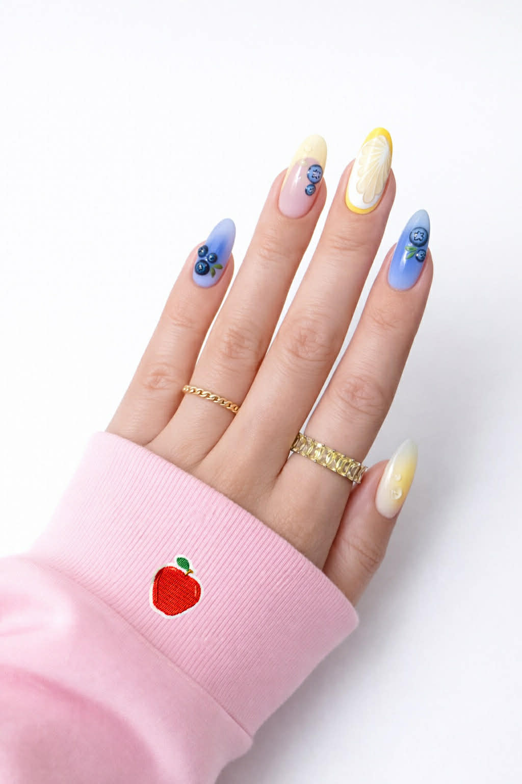 Mini Apple Embroidered Patch