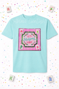 It’s Mahjong Time Tile Mat Sequin Patch Tshirt