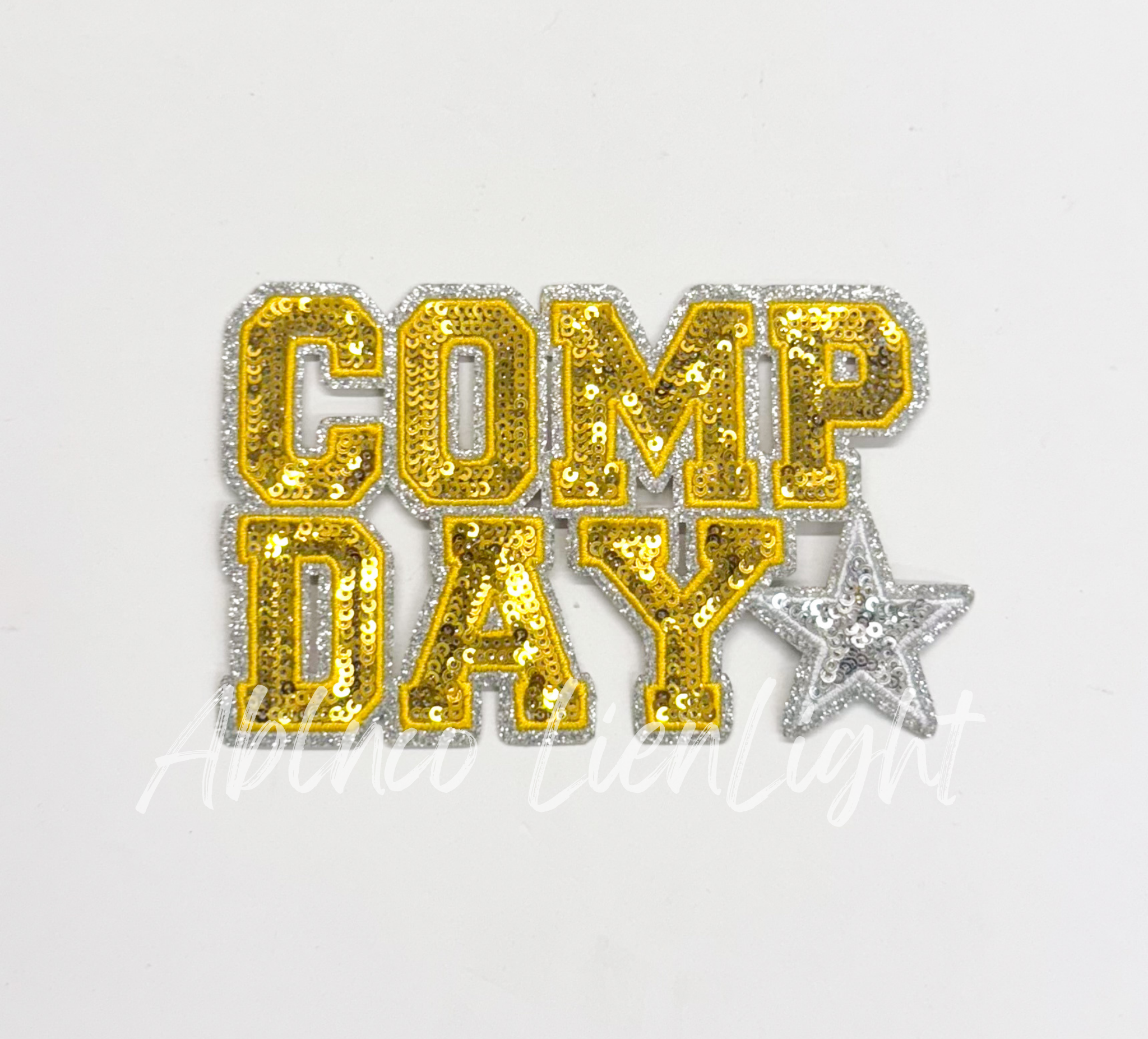Comp Day Star Sequin Patch - Small