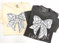 Volleyball Bow Sequin Patch Shirt